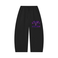 Unisex Waffle Barrel Leg Pants