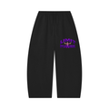 Unisex Waffle Barrel Leg Pants